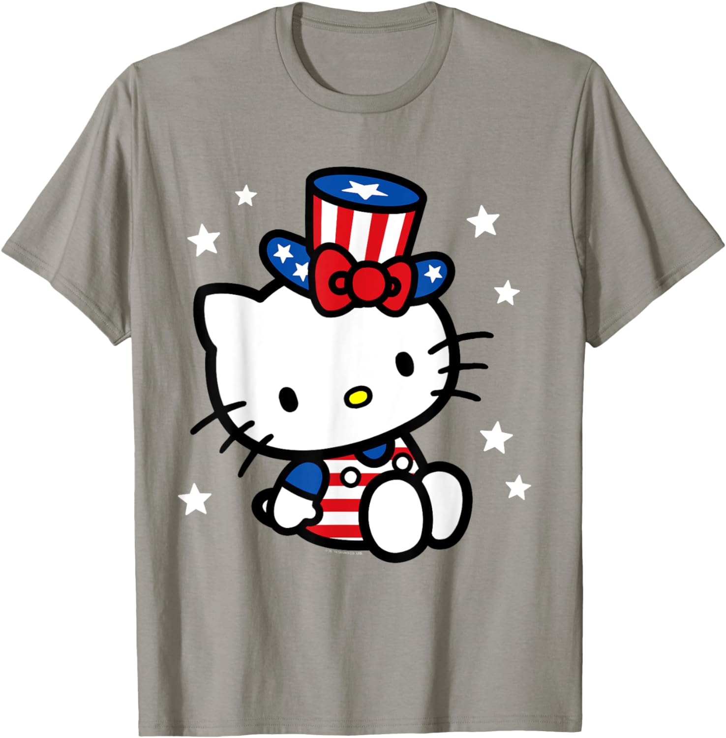 Hello Kitty American 4th of July Tee Shirt T-Shirt