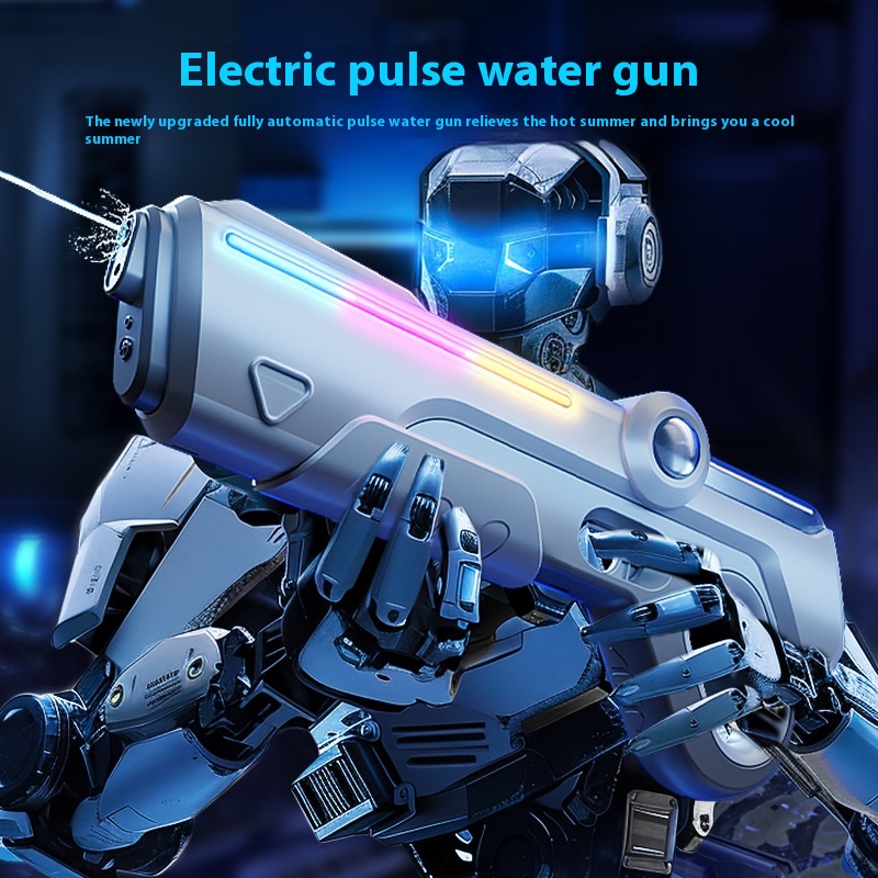 Massive Capability Self-priming Steady Electrical Pulse Water Gun