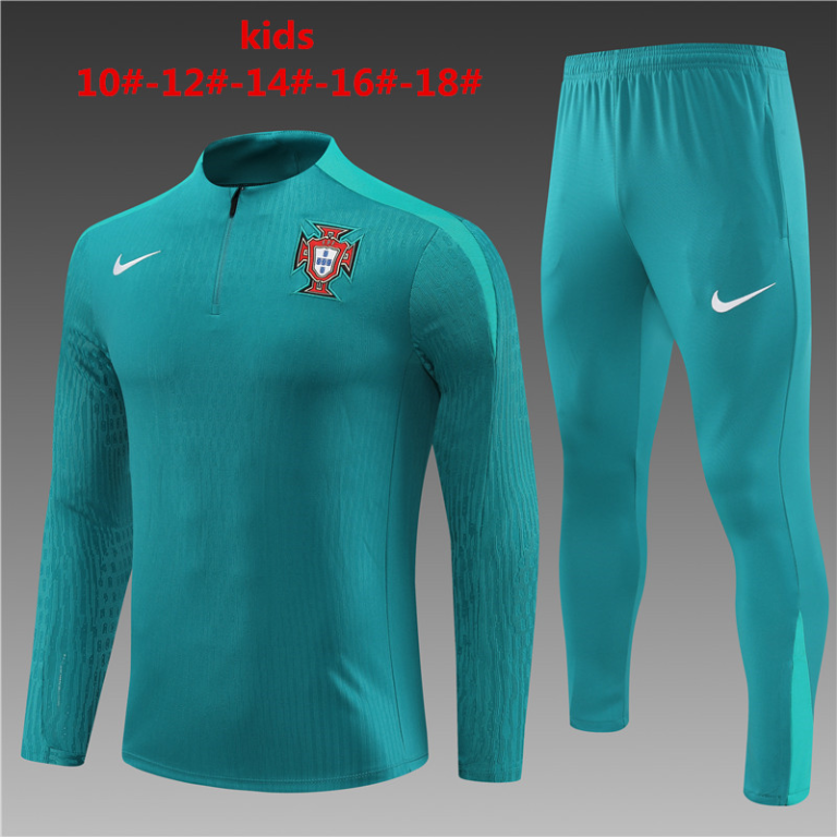 2024 Portugal Inexperienced Soccer Soccer Coaching Equipment Youth