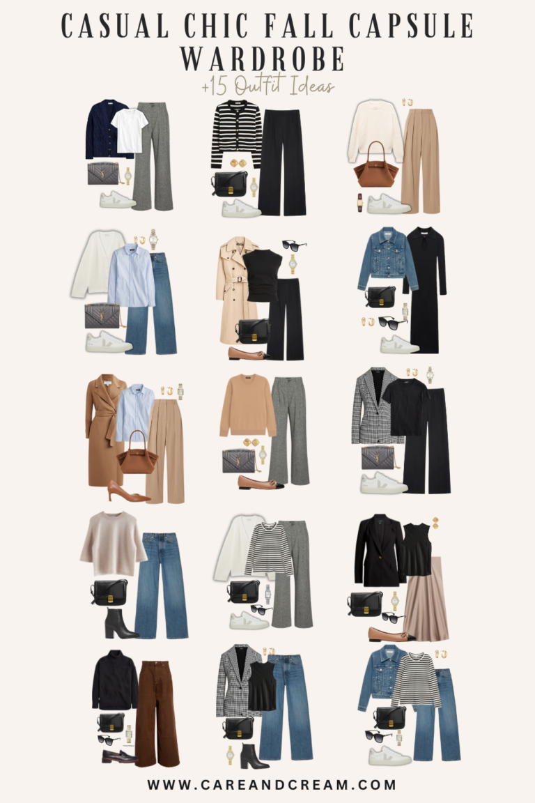 24 Informal Stylish Fall Wardrobe Necessities + 15 Stylish Outfit Concepts