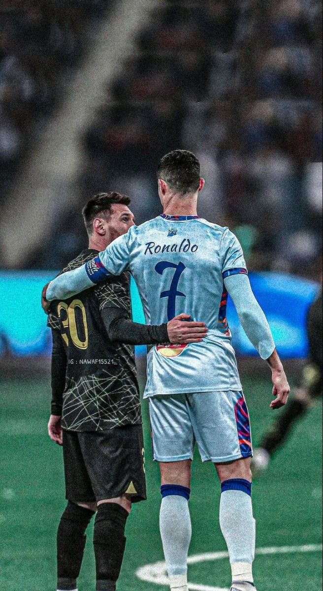 Messi and Ronaldo collectively wallpaper | Lionel Messi & Cristiano Ronaldo Wallpaper | Messi X Ronaldo