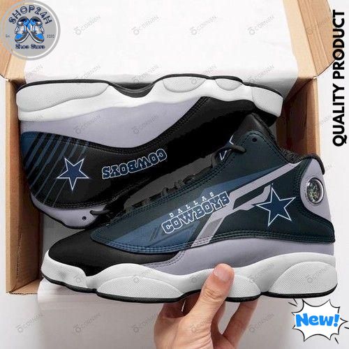 Dallas Cowboys Soccer Customized Air Jordan 13 Tennis Footwear Sport Sneakers Concepts By Shop24H