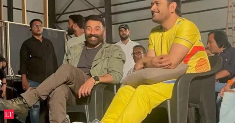 ICC Champions Trophy 2025: MS Dhoni and Sunny Deol watch India vs Pakistan stay, followers say ‘Thala’ & ‘Tara Singh’ vitality in a single body