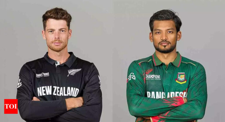 Bangladesh 0/0 in 0.0 Overs | Bangladesh vs New Zealand Stay Rating, Champions Trophy 2025: New Zealand decide to bowl towards Bangladesh in essential Group A conflict