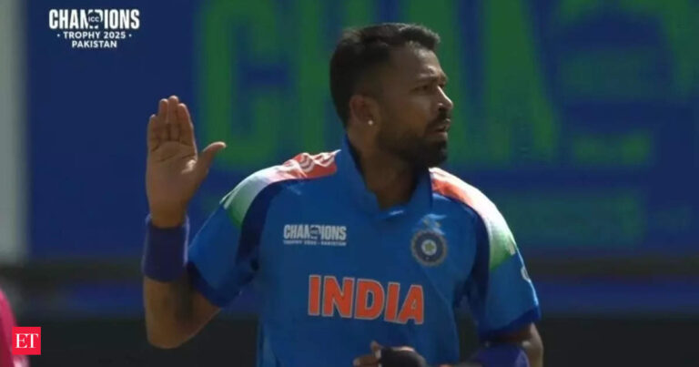 India vs Pakistan Champions Trophy 2025: Hardik Pandya’s cheeky send-off to Babar Azam goes viral