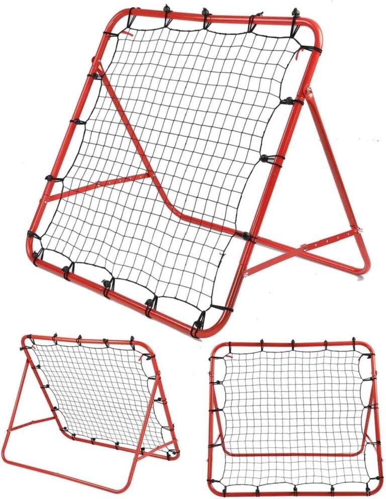 BALLSHOP Soccer Rebounder Web Adjustable Youngsters Soccer Coaching Gear