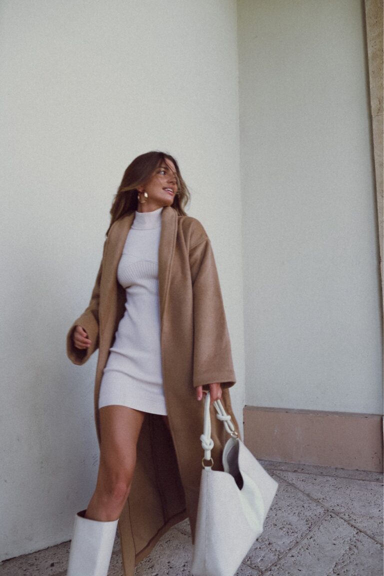 Carla Coat in Camel curated on LTK