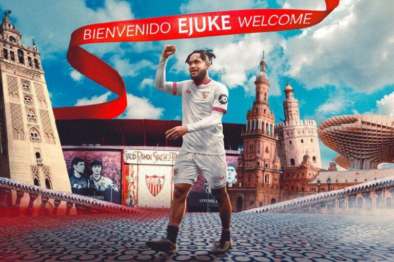 Sevilla verify the signing of Chidera Ejuke with the Tremendous Eagles’ winger the c…