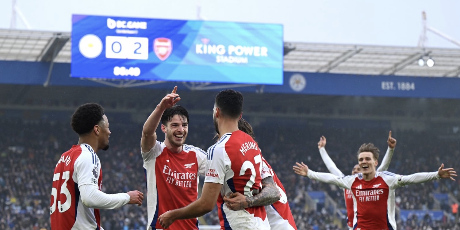 Leicester 0-2 Arsenal: Nwaneri shines as Merino grabs the objectives