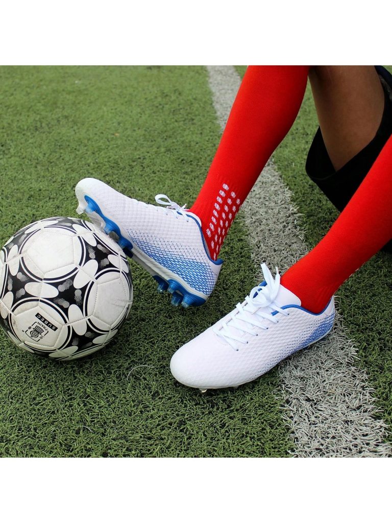 Males’s Athletic Soccer Footwear Large Children Youth Out of doors Coaching Agency Floor Soccer Cleats