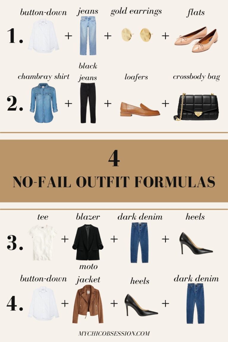 10 No-Fail Outfit Formulation – MY CHIC OBSESSION