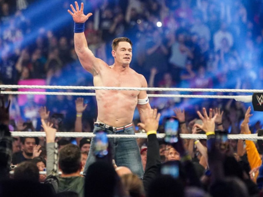 John Cena holds Guinness World File for turning heel at WWE Elimination Chamber 2025