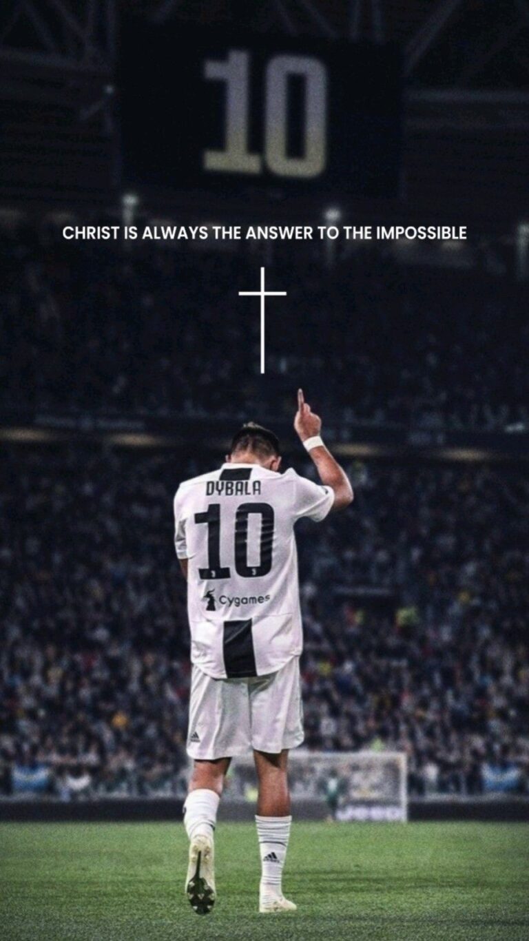 Dybala Wallpaper with Christ Ethical #dybala #footballwallpaper #soccerwallpaper #christ #pinterest