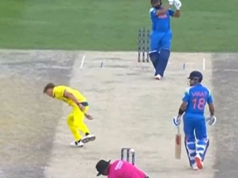 Rohit Sharma’s highly effective shot practically takes out umpire’s head in Champions Trophy semi-finals vs Australia