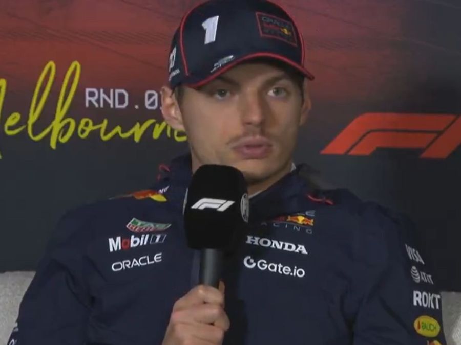 Max Verstappen about his feud with George Russell at Australian GP