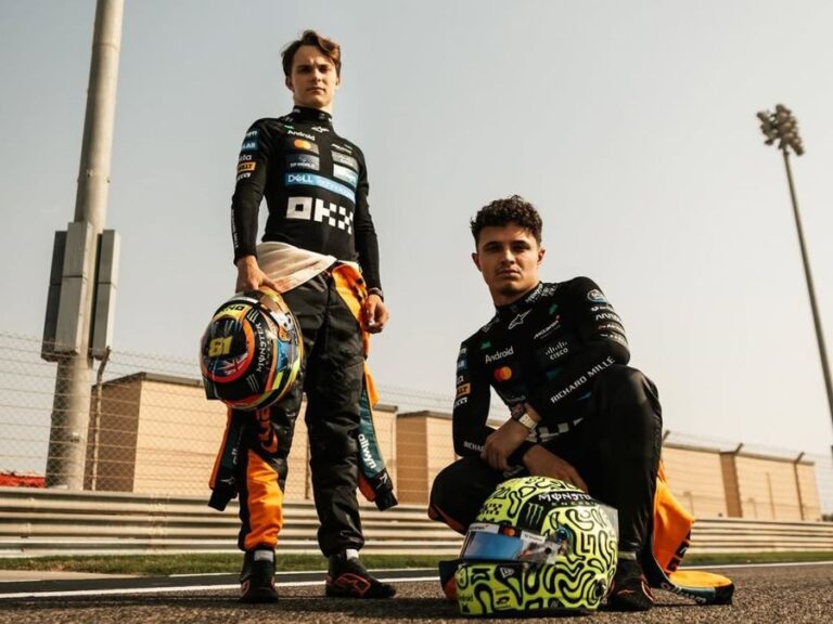 Lando Norris units Albert Park on fireplace, Oscar and Max on the rostrum