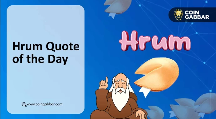 Hrum Quote of the Day Right this moment 05 March 2025: Earn Tokens