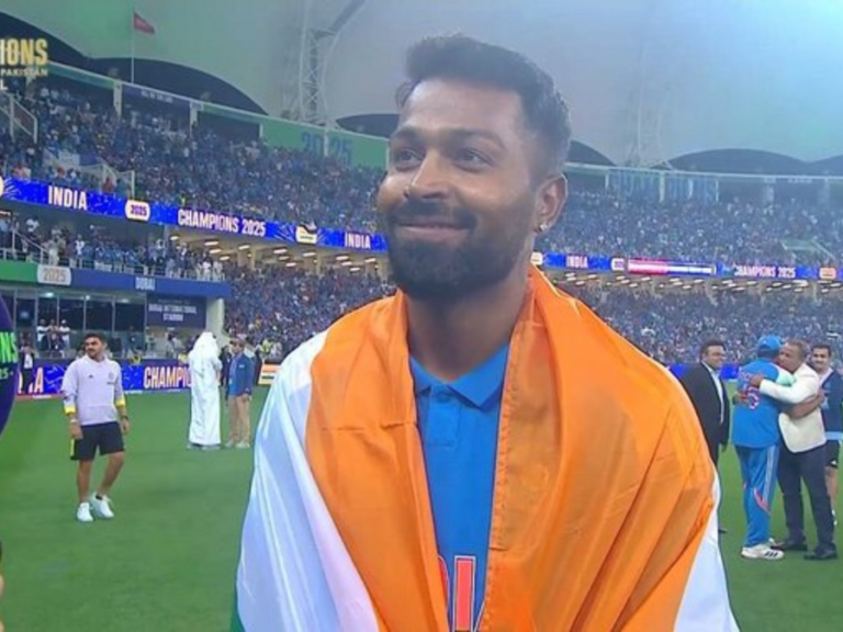 Hardik Pandya offers witty reply on not going to Pakistan to play Champions Trophy 2025