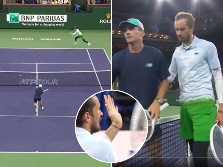 Daniil Medvedev’s tactical brilliance leaves Tommy Paul shocked in Indian Wells 2025