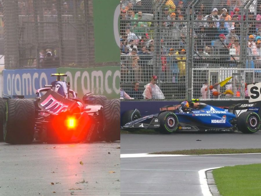 Carlos Sainz and Jack Doohan out of the Australian GP after crashing beneath VSC