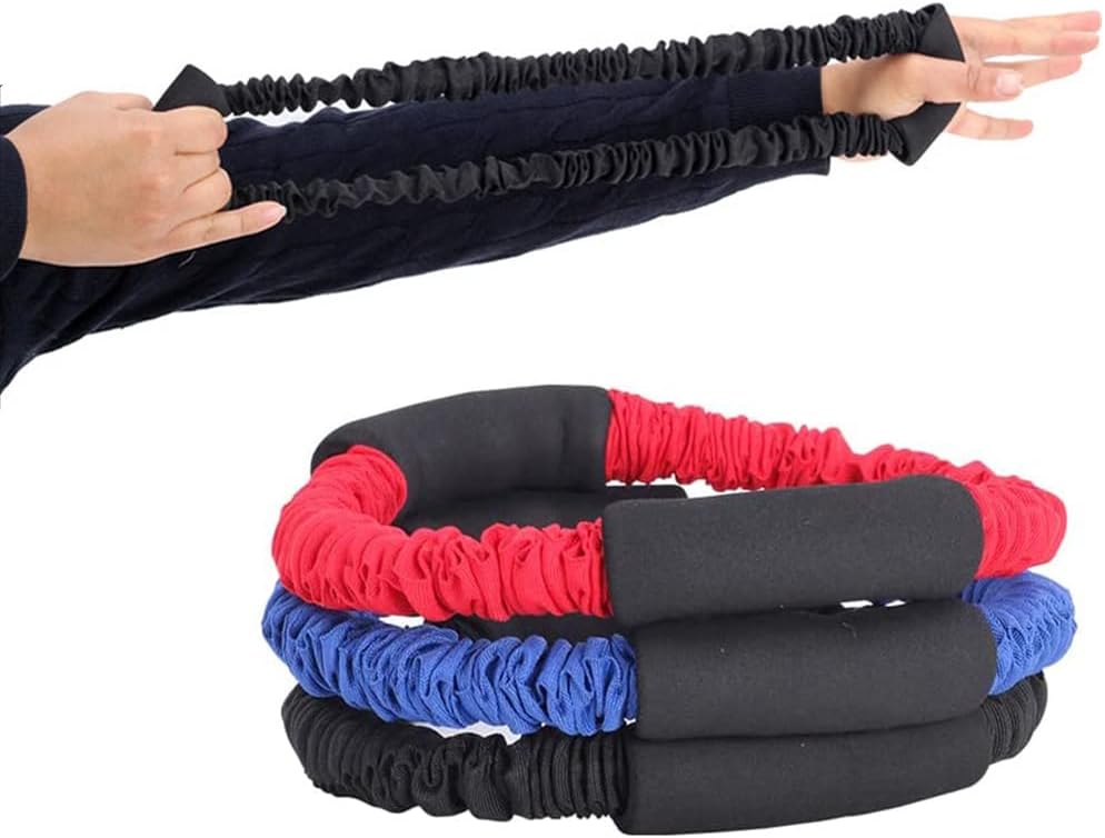 SOPOGER Archery Bow Trainer Rubber Stretch Bands 25-45 Lbs Draw Strength Training Device Aids Release Trainer Exerciser Workout Resistance Practice Equipment for Archery Bow Accessories