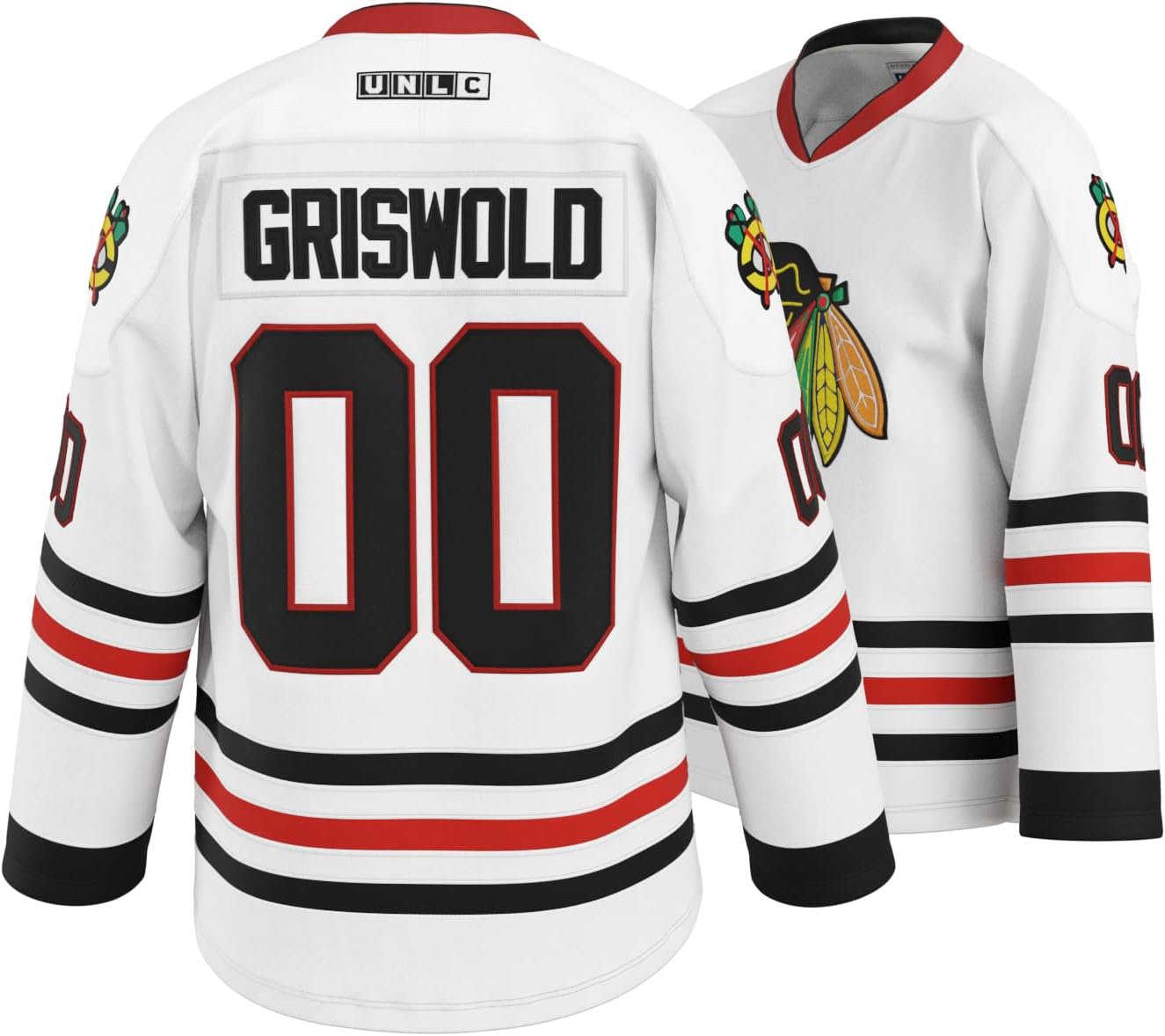 Griswold #00 Movie Hockey Jersey – Stitched Letters and Numbers S-5XL Authentic Fabs Apparel
