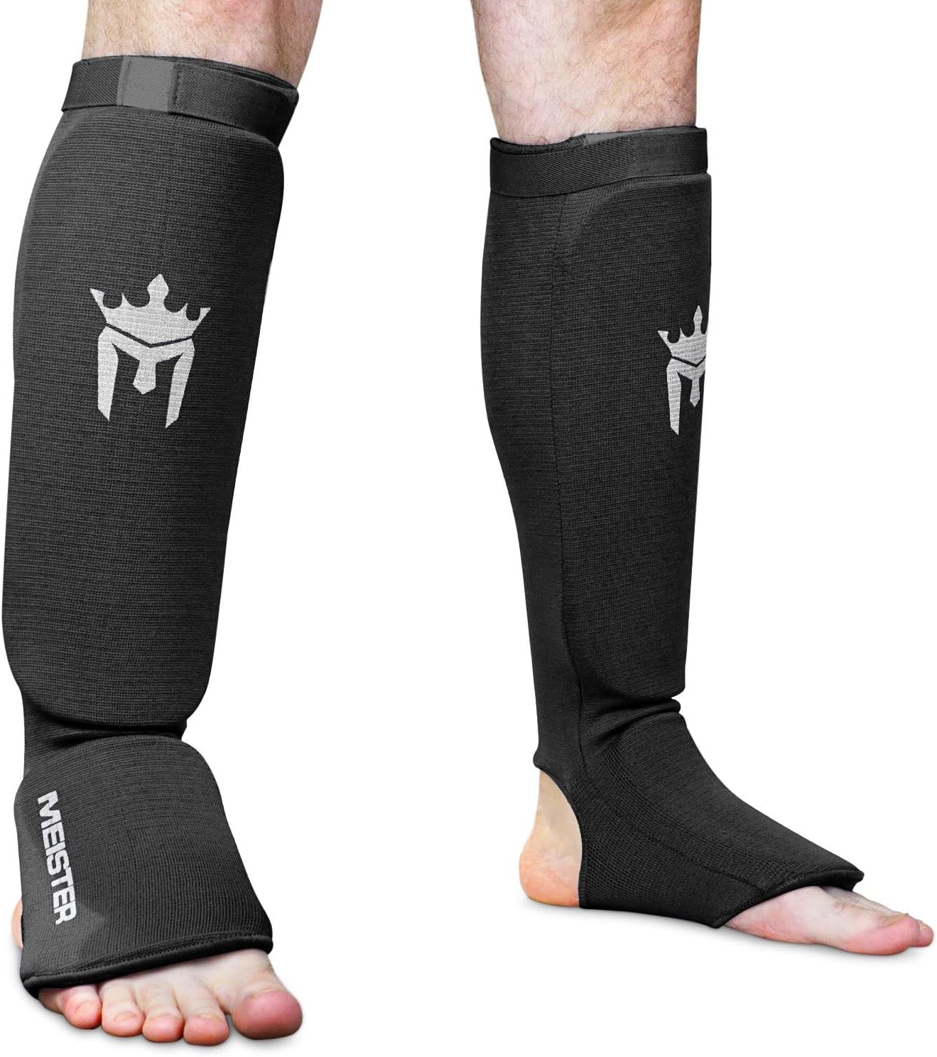 Meister MMA – Padded Shin Guards and Instep in Stretch Fabric