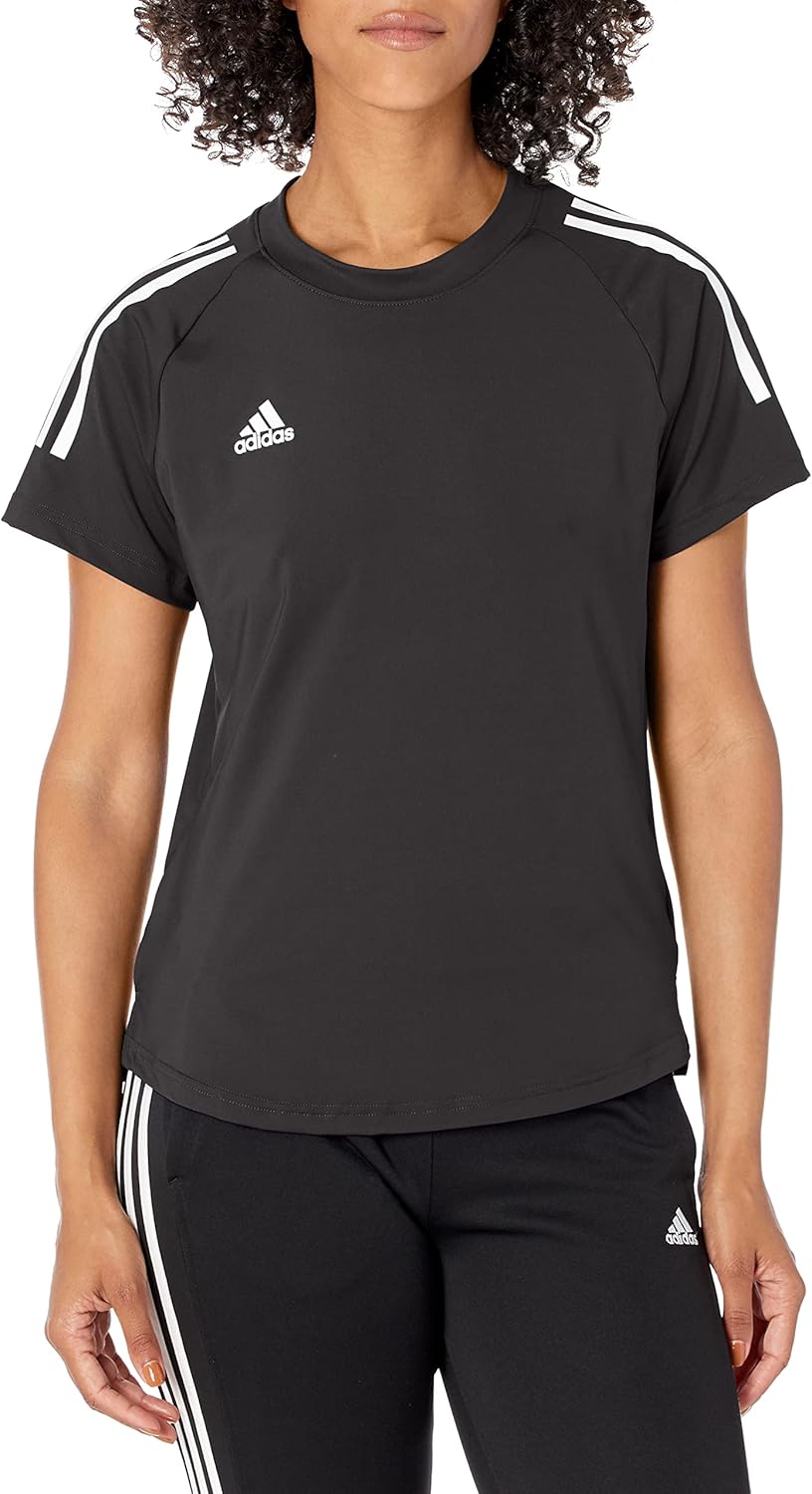 adidas Women’s Hi Low Jersey Short Sleeve