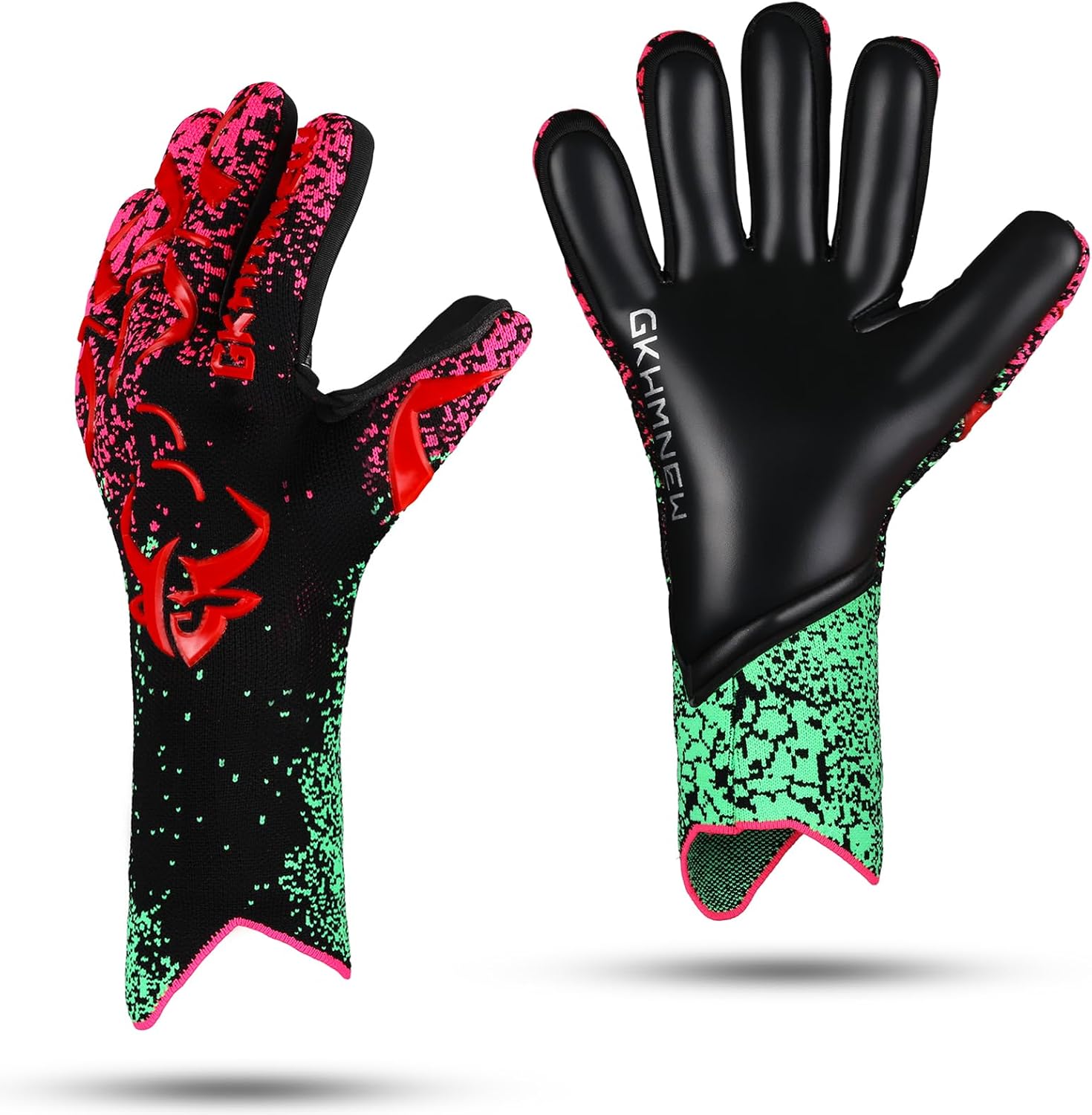 Soccer Goalkeeper Goalie Gloves Kids Youth and Adult Provide Extreme Strong Control and Grip, Breathable and Comfortable Soccer Gloves,High Performance Goalkeeper Glove Equipment