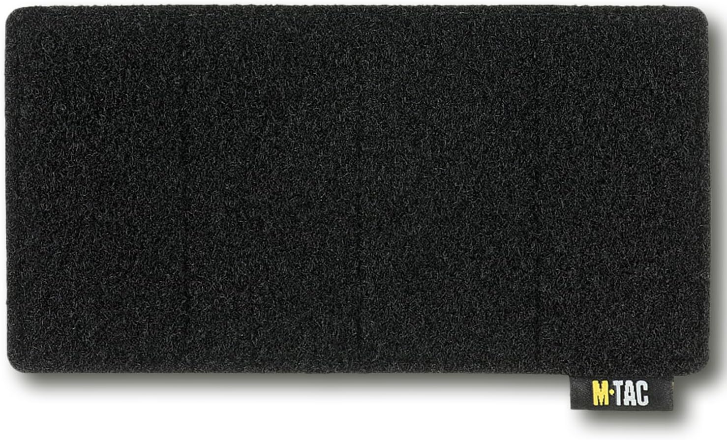 M-Tac Loop Tactical Morale Patches Board Molle Attachment 6.3 x 3.4 (Black)