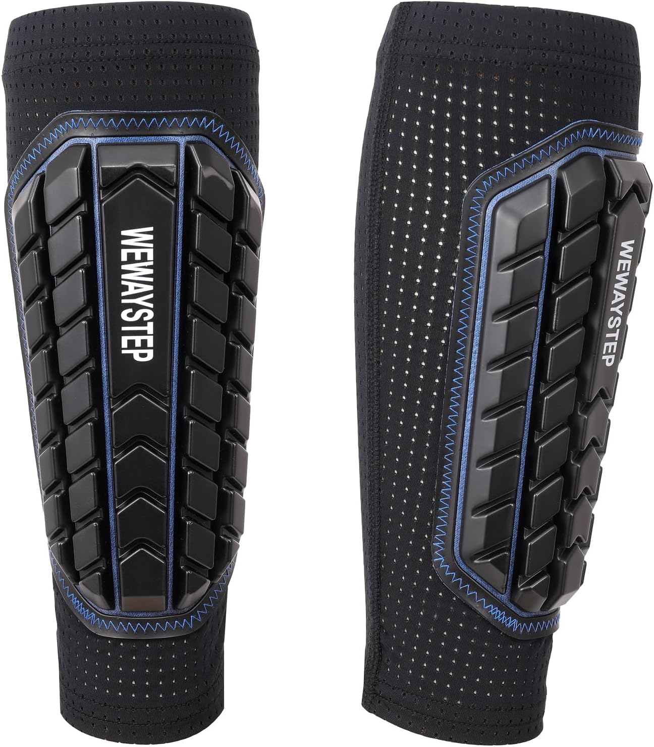 Shin Guards Soccer, Impact-Resistant High-Elasticity Soccer Sleeves Kids Soccer Shin Guards for Boys Girls Men Youth