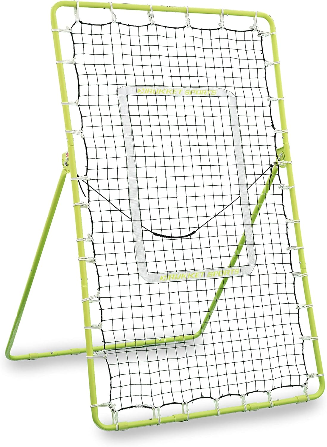 Rukket Tennis Practice Rebounder Net, 4×6 Rebound Wall for Tennis & Racquet Sports Ball, Portable Backboard for Indoor & Outdoor Training