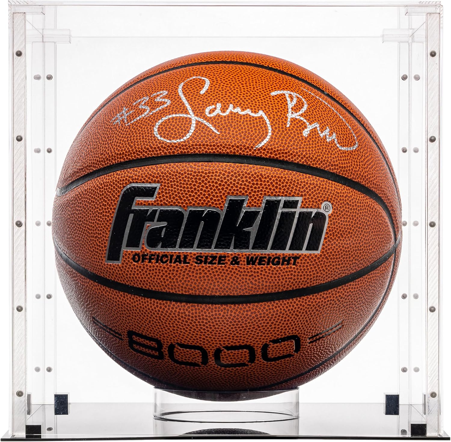 Franklin Sports Display Case – Memorabilia – UV Protected – Sport Collectibles – Baseball – Batting Gloves – Basketball – Soccer Ball – Football