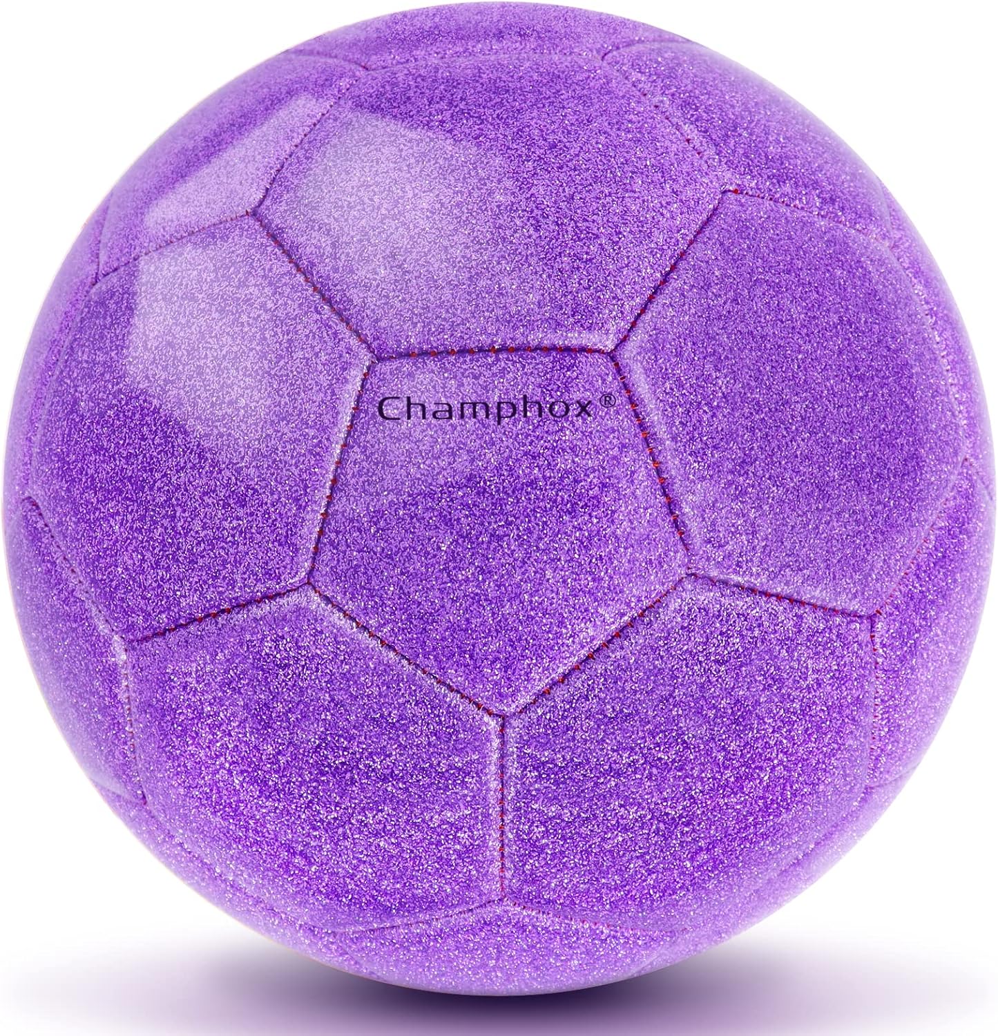 Glitter Pink Soccer Ball – Size 2, Sparkly Kids’ Recreation Ball for Girls