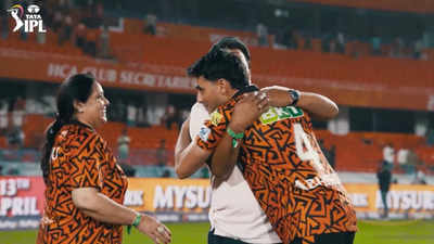 Superstition busted! Abhishek Sharma’s parents revel in son’s historic six-fest in Hyderabad | Cricket News