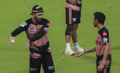 Watch: Glenn Maxwell mocks Yuzvendra Chahal after MS Dhoni’s gift: ‘What are you gonna do with it?’ | Cricket News