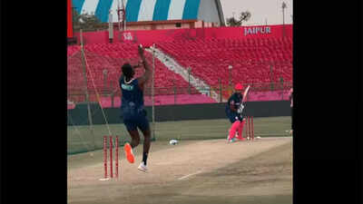 WATCH: 14-year-old Vaibhav Suryavanshi impresses against Jofra Archer in Rajasthan Royals nets