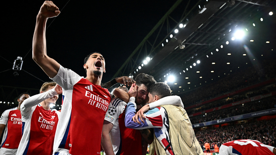 Champions League: Rice gamble pays off in stunning fashion as Arsenal rout Real Madrid | Football News