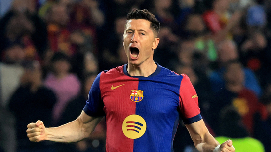 Champions League: Lewandowski strikes twice as Barcelona thrash Dortmund 4-0 | Football News
