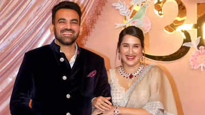 Zaheer Khan with wife Sagarika Ghatge (Photo Credit: X) Zaheer Khan blessed with baby boy; wife Sagarika Ghatge shares first pic