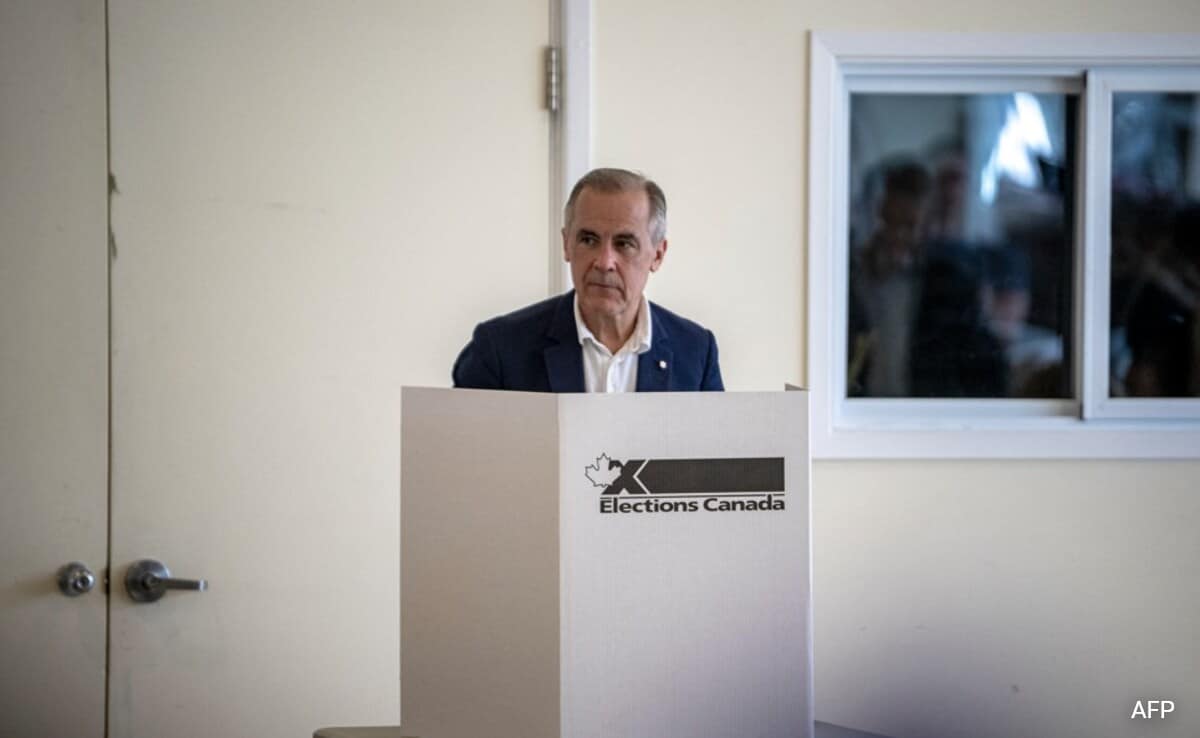 Mark Carney’s Liberals Set To Win Polls Defined By Trump Threats