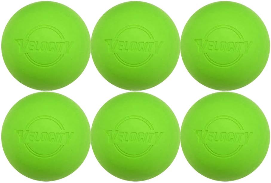 Velocity Lacrosse Balls – 1, 2, 3, 6, 12, 18, 24, 36, 60 and 120 Packs – for Practice, Official NFHS and College Approved Size