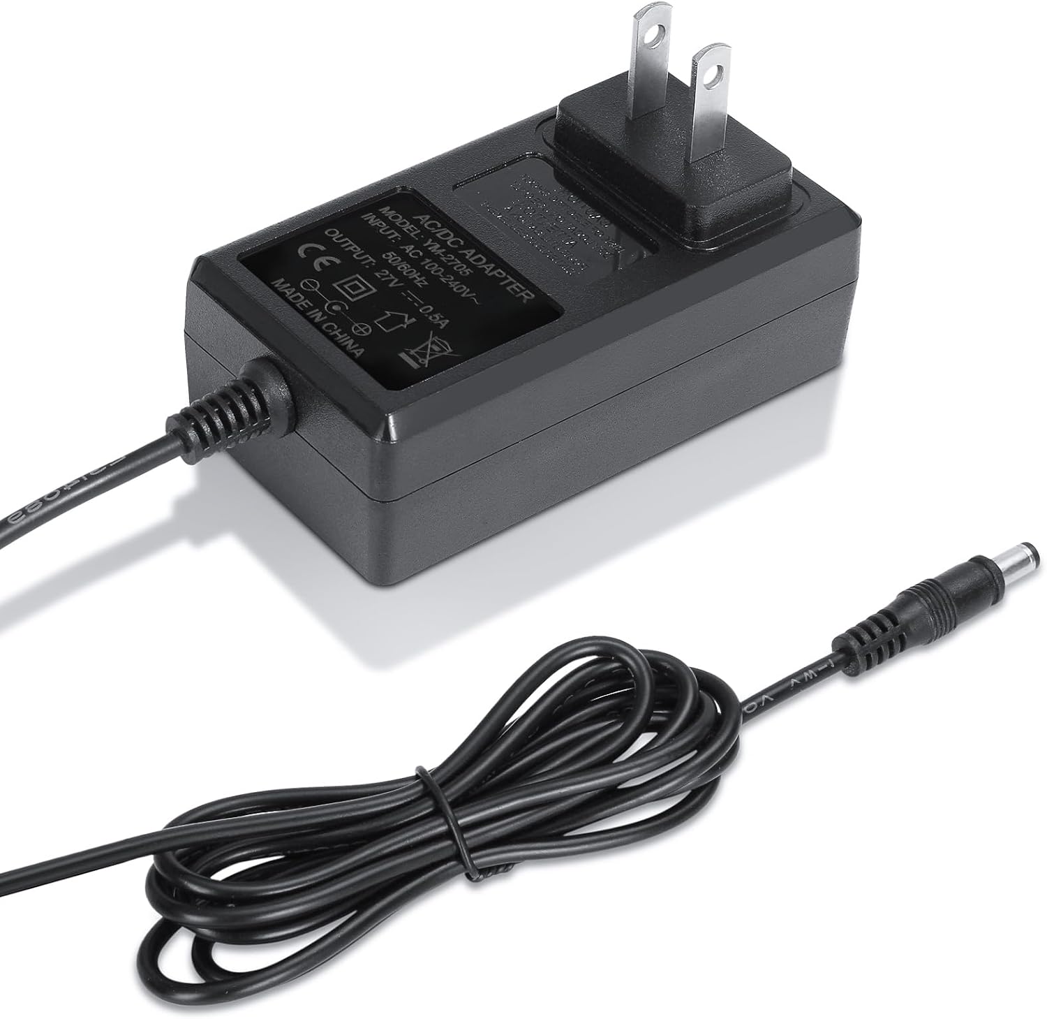 27V 0.5A Charger for Sharper Image Compatible with Sharper Image Massage Gun 1013002 1013985 1012667 2437599(NOT for 18V) Support 27V Massage Gun Power Cord