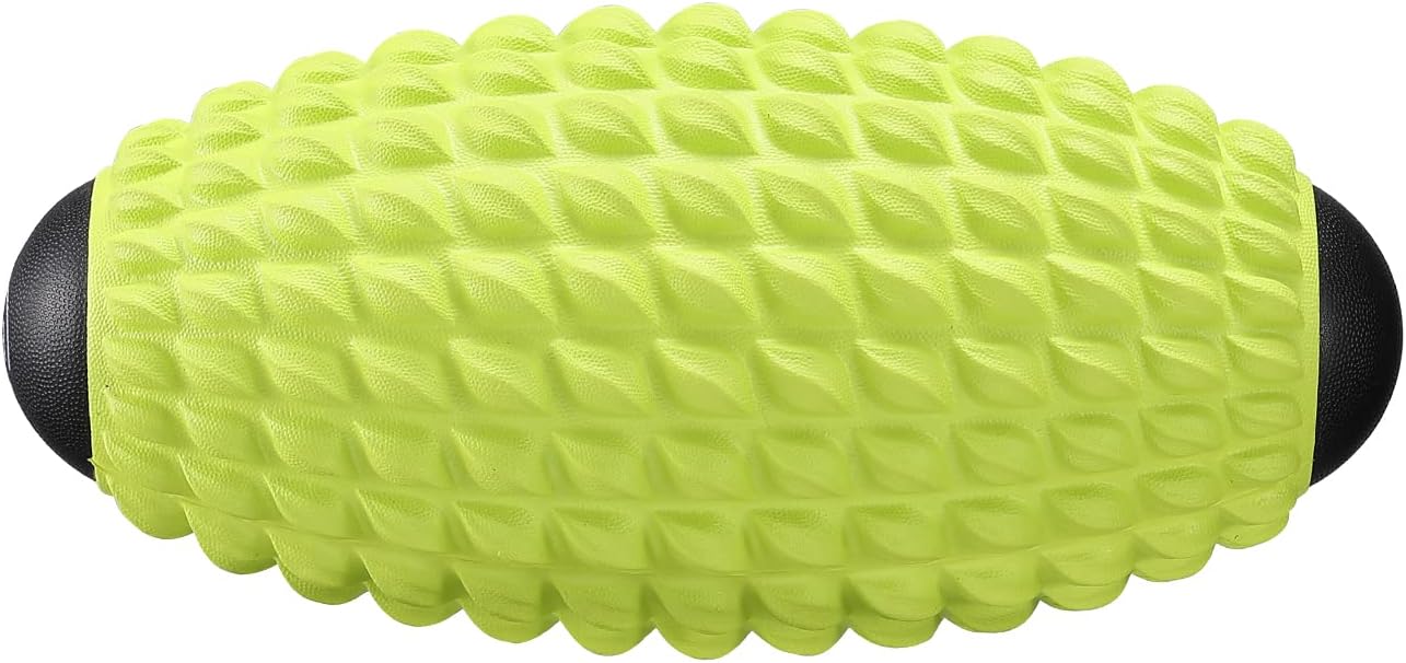 Massage Roller, Deep Tissue Massage for Myofascial Release, Muscle Roller for Exercise and Workout Recovery, Alleviating Neck, Back, Legs, Foot or Muscle Tension – Green