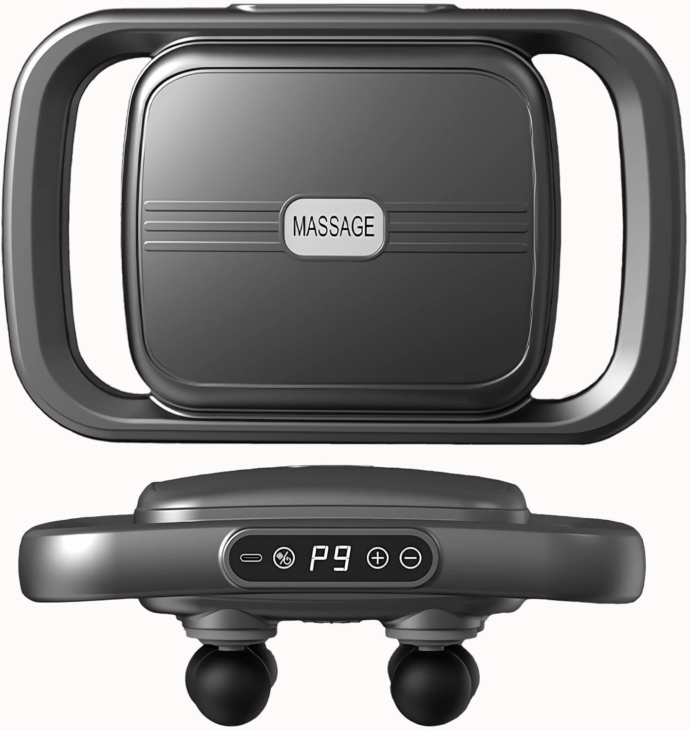 6 Head Back Massage Gun Deep Tissue with 9 Levels & 9 Modes, Handheld Electric Massager Tool for Back, Legs, Arms, Buttocks – Full Body Muscle Pain Relief, Ideal Gifts for Women, Men, Mom, and Dad