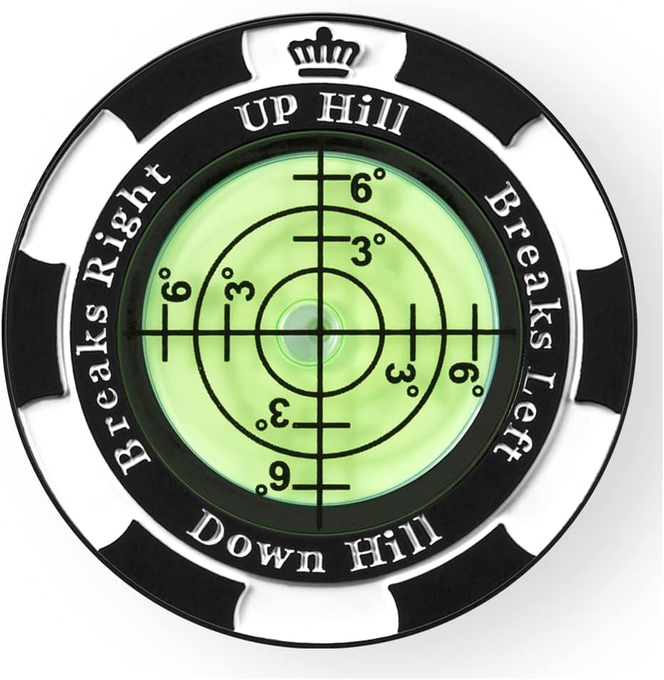 SlopeMaster ProGreen Reader – Golf Ball Marker with High Precision Green Reading Aid Golf Accessories for Men Women