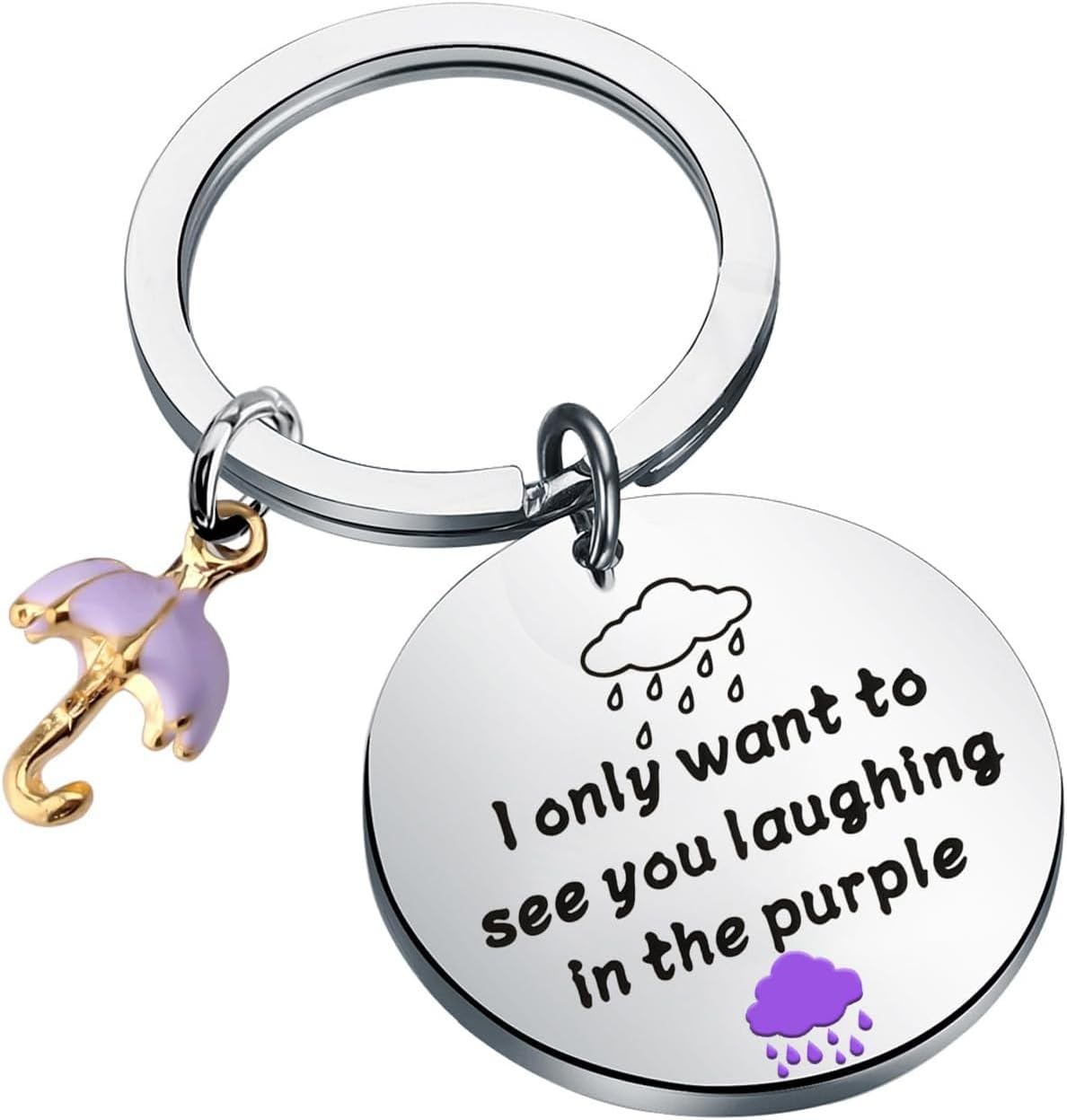 BLEOUK Singer Keychain Fans Jewelry Song Lyrics Inspired Keychain