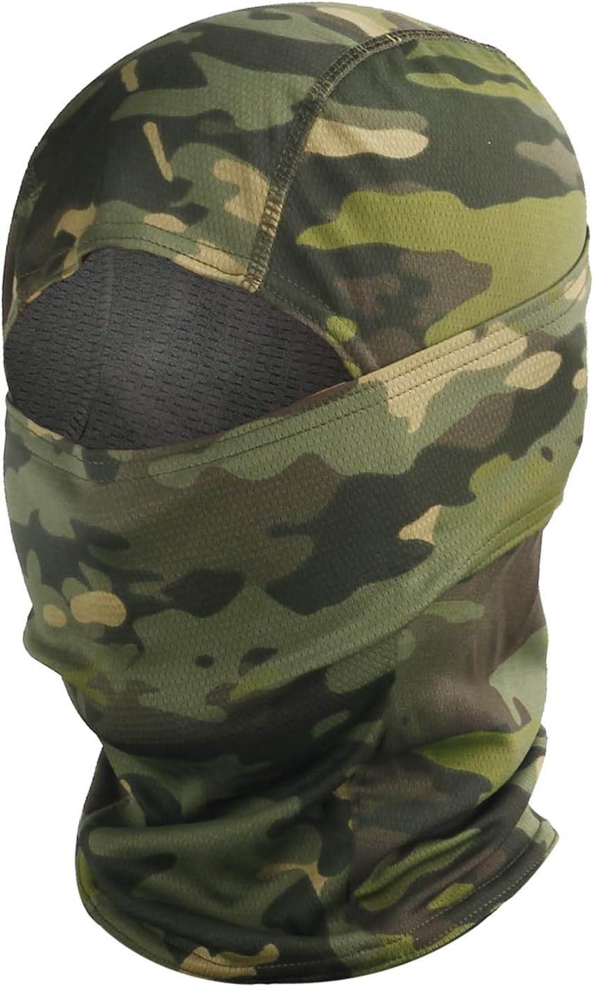 Camo Balaclava Face Mask Ski Mask for Men Women,Shiesty Mask UV Protector for Military Tactical Cycling Hunting Snowboard