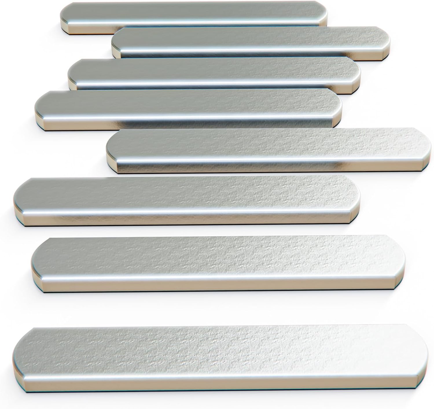 8Pcs Steel Plates for Weighted Vest for Workout, Loading Leg and Hand Guards, Easily Change for Strength Training Running Jogging Cardio, Rustproof Steel Plate Adjustable