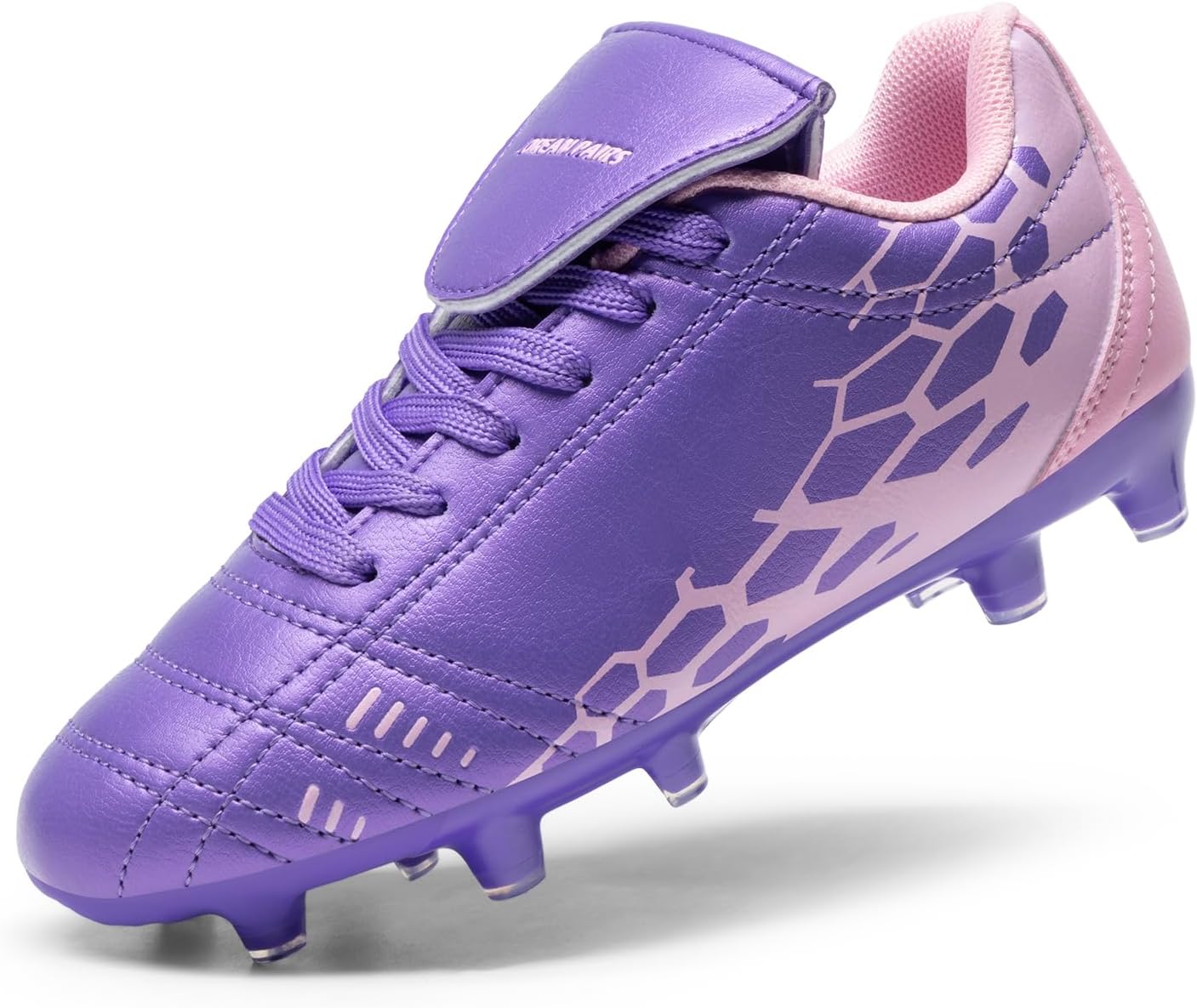 DREAM PAIRS Boys Girls Soccer Football Cleats Shoes for Little/Big Kid